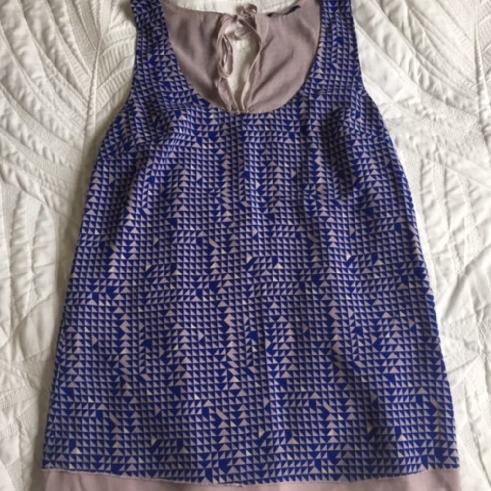 Blue and Purple GAP tank top - Size X-Small